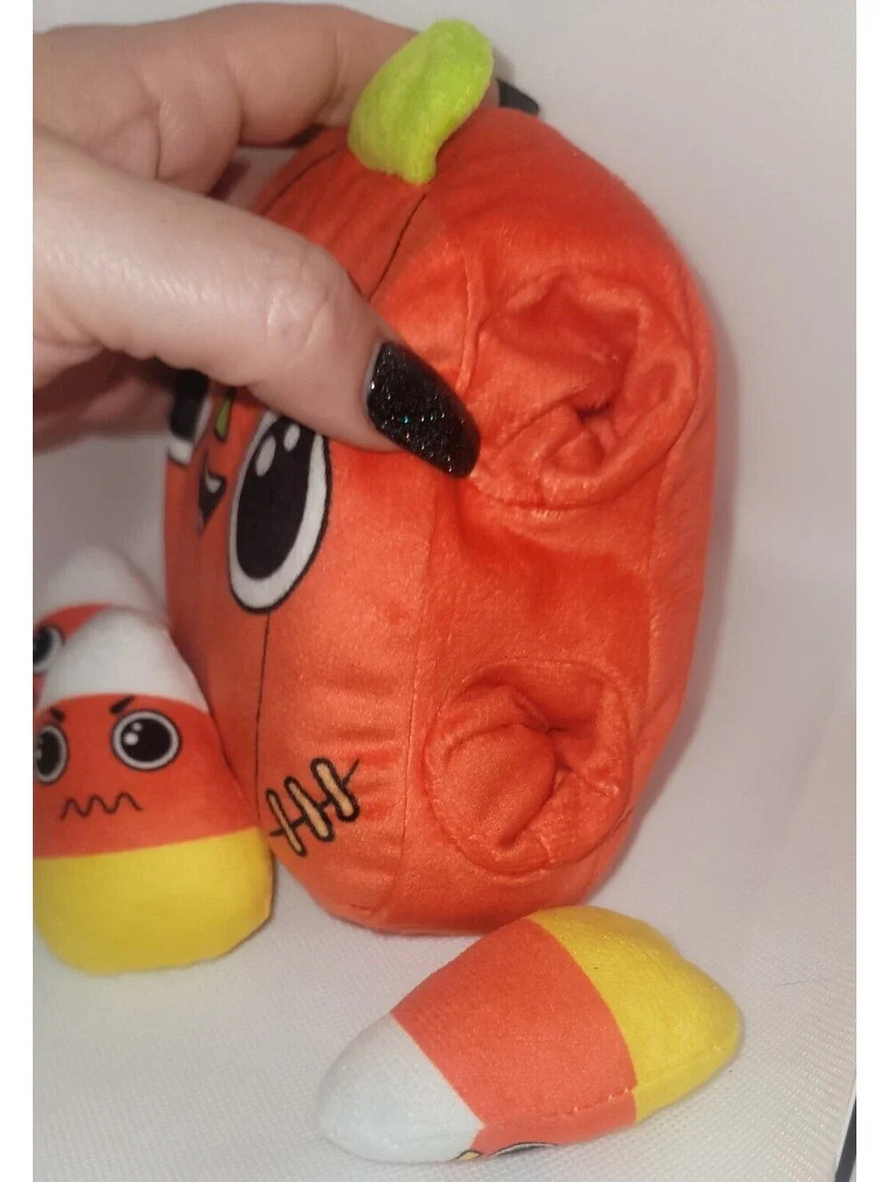 HALLOWEEN PUMPKIN BURROW DOG TOY 4 PIECES